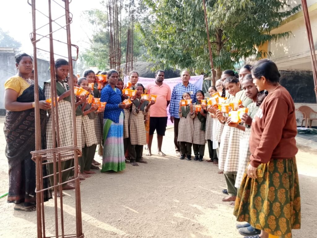Sanitary Napkins Distribution